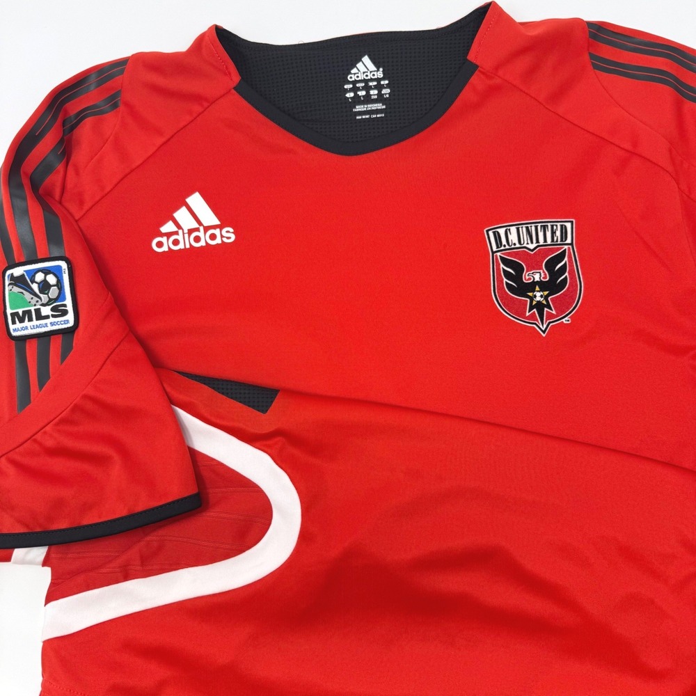 Vintage Adidas DC United MLS Soccer Jersey Orris 74 Mens Large 2006 Formotion